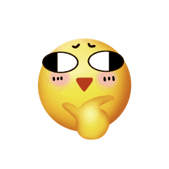 emoji小黄人思考看开了表情包gif
