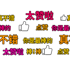 你真棒点赞弹幕综艺表情包动图gif