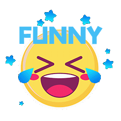 emoji好笑funny黄脸表情包动图