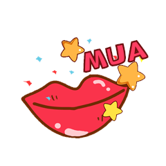 嘴巴亲mum卡通表情包动图gif