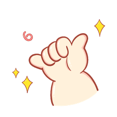 卡通小手666可爱小胖手手势gif动态表情包