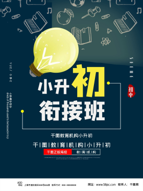 创意教育机构宣传海报