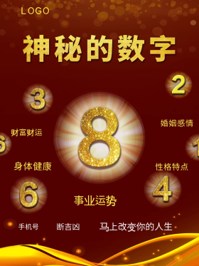 数字能量化解牌海报