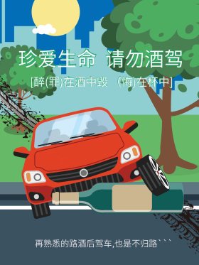 酒驾海报图片素材-酒驾海报模板在线设计制作-千库编辑