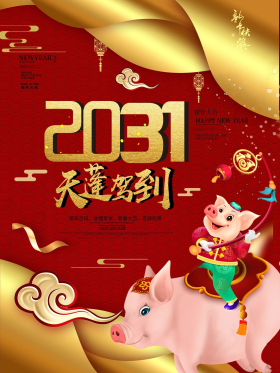 大气喜庆2031天蓬驾到海报