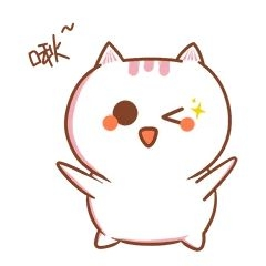 卡通可爱小猫表情