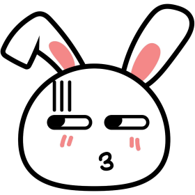 夸张鬼畜人物兔子可爱表情包套图