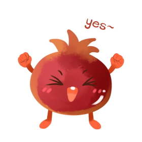 卡通石榴图片素材-卡通石榴模板在线设计制作-千库编辑