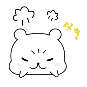 可爱小熊好气生气表情包