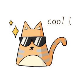 表情包q萌可爱橘猫png卡通手