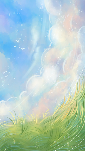 绿色梦幻背景图片-素材-模板在线设计制作-千库编辑