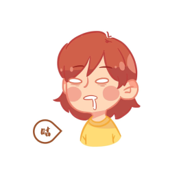 小女孩流口水表情包