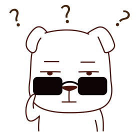 日常情绪狗狗表情包之疑问