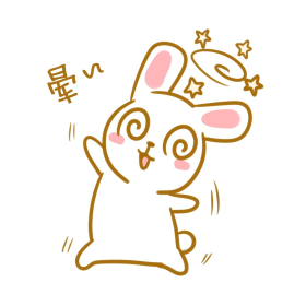 中秋玉兔晕表情