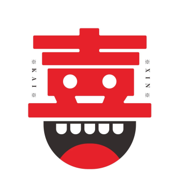 开心喜字体创意艺术字