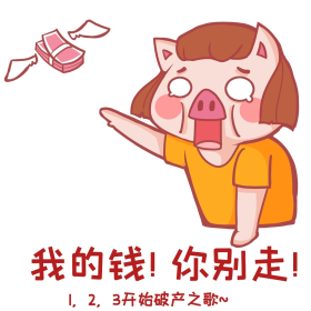 小猪金钱飞走穷了