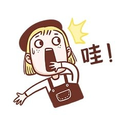 元素惊讶表情包插画元素