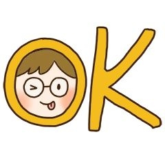 ok女孩头像搞笑调皮新媒体表情包