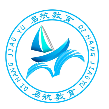 帆船启航教育logo