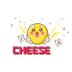 开心cheese卡通表情包动图gif
