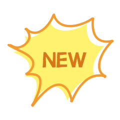 黄色爆炸新品促销new标签gif角标